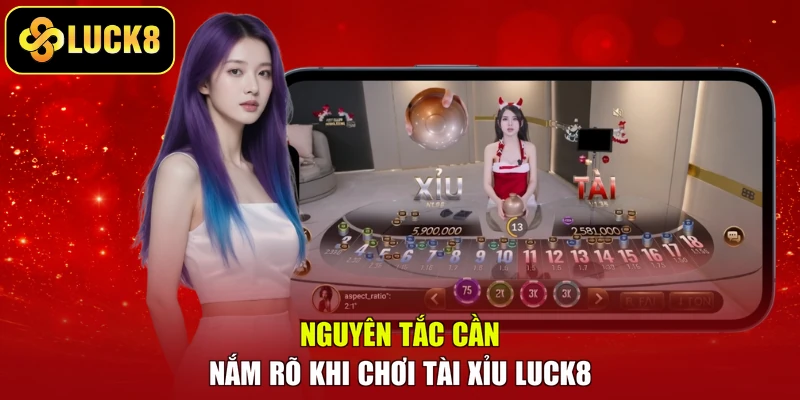Nguyên tắc cần nắm rõ khi chơi Tài Xỉu LUCK8