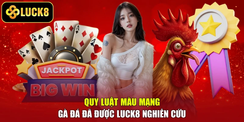 Quy luật màu mạng gà đá đã được LUCK8 nghiên cứu