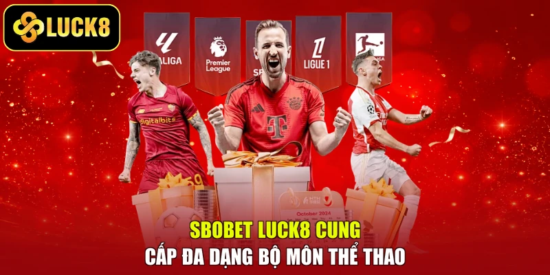 Sbobet LUCK8 cung cấp đa dạng bộ môn thể thao